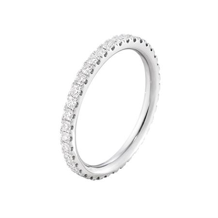 Georg Jensen - Aurora Ring - 18 karat hvidguld m/brillantslebne diamanter 3572540