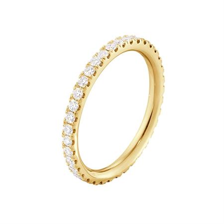 Georg Jensen - Aurora Ring - 18 karat guld m/brillantslebne diamanter 3572700