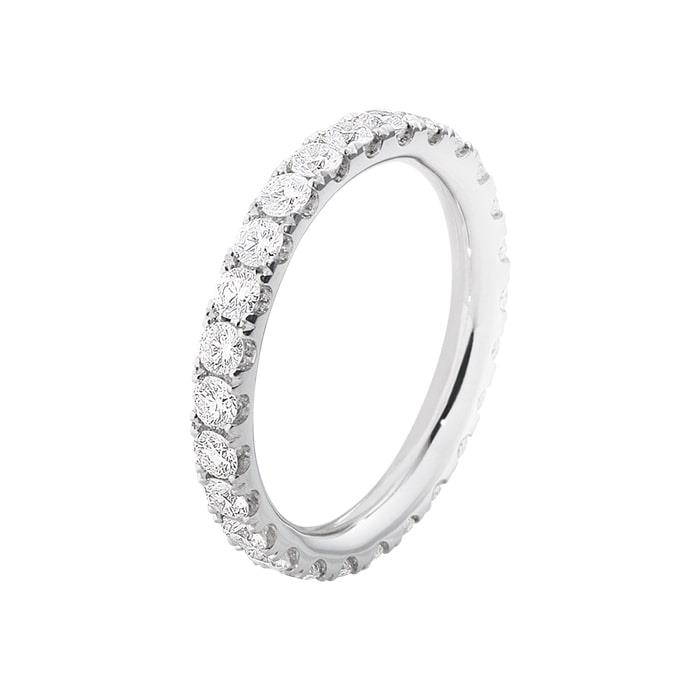 Georg Jensen - Aurora Ring - 18 karat hvidguld m/brillantslebne diamanter 3572780