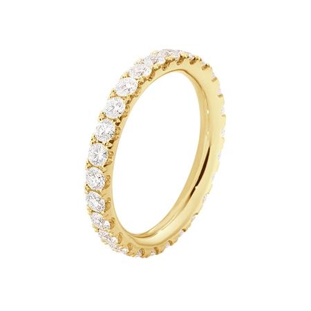 Georg Jensen - Aurora Ring - 18 karat guld m/brillantslebne diamanter 3572800