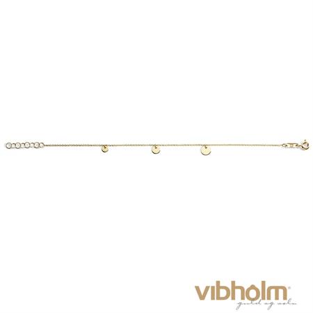Vibholm - Gold Collection cirkel Armbånd - 14 karat guld VA-090-585