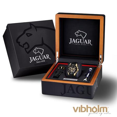 Jaguar - Special Edition Herreur - guldfarvet stål J691/2
