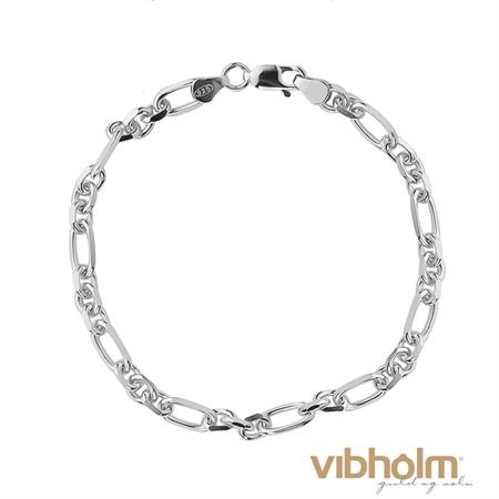 Jeberg Jewellery - Filippa Chunky Armbånd  - sterlingsølv 4524-silver