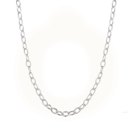 Jeberg Jewellery - Carla halskæde - sterlingsølv 4526-silver