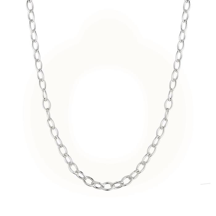 Jeberg Jewellery - Carla halskæde - sterlingsølv 4526-silver