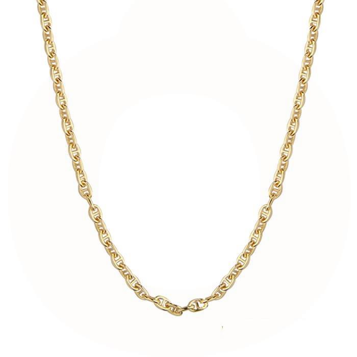 Jeberg Jewellery - Naomi halskæde - forgyldt sterlingsølv 4528-gold