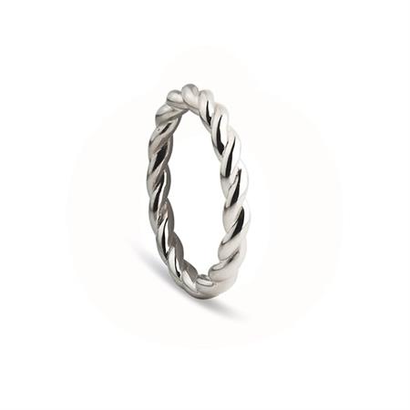 Jeberg Jewellery - Twisted Ring - sterlingsølv 60612
