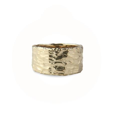 Jeberg Jewellery - Piece Of The Moon Ring - forgyldt sterlingsølv 6915