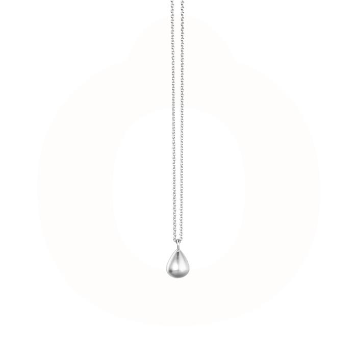 Jeberg Jewellery Graceful Halskæde i sterlingsølv med zirkonia 4033