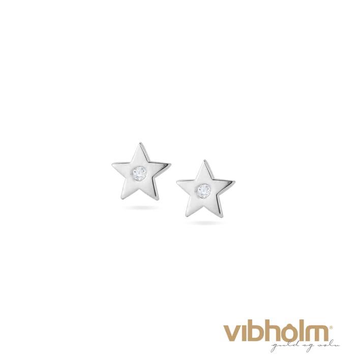 Jeberg Jewellery Mini Star ørestikker i sterlingsølv 5632