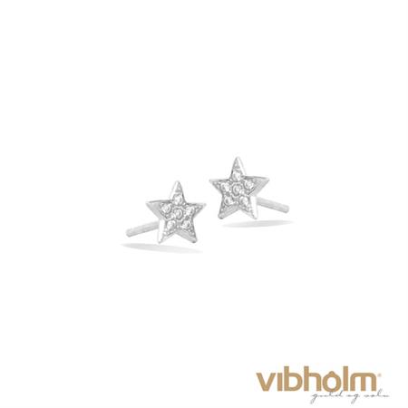 Jeberg Jewellery Mini Star ørestikker i sterlingsølv 5642