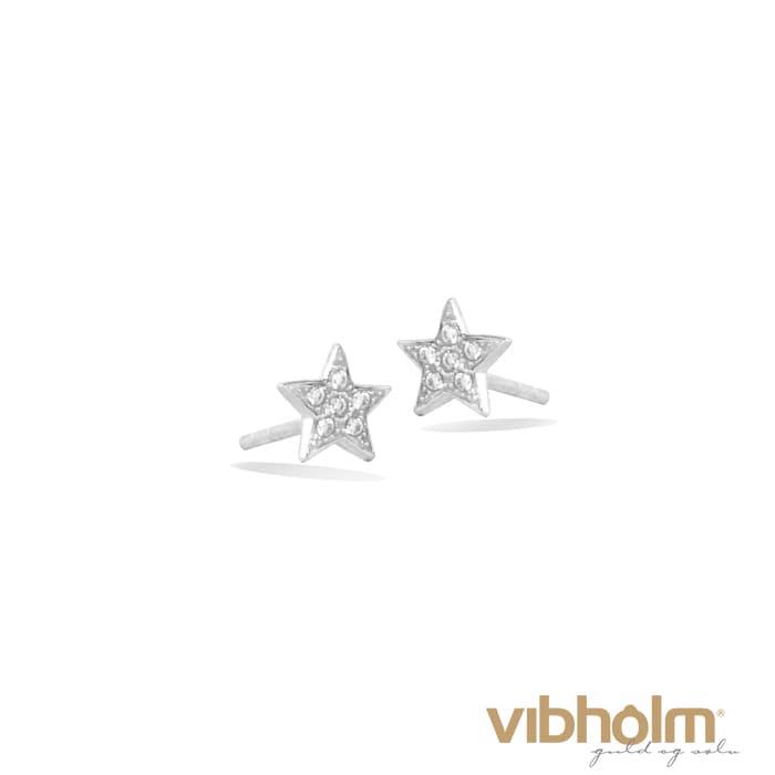 Jeberg Jewellery Mini Star ørestikker i sterlingsølv 5642