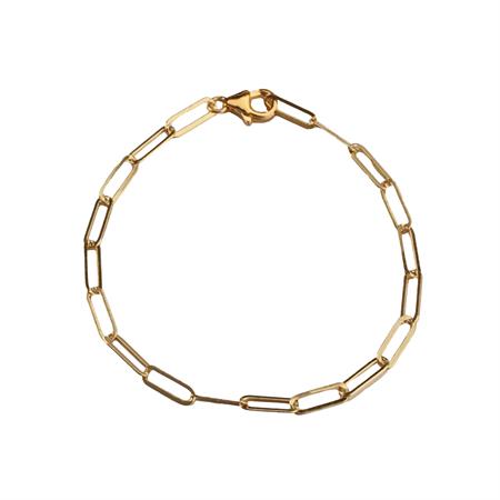 Luva Lu Jewellery - Solis Blanco armbånd - forgyldt sølv 11N.F769.09