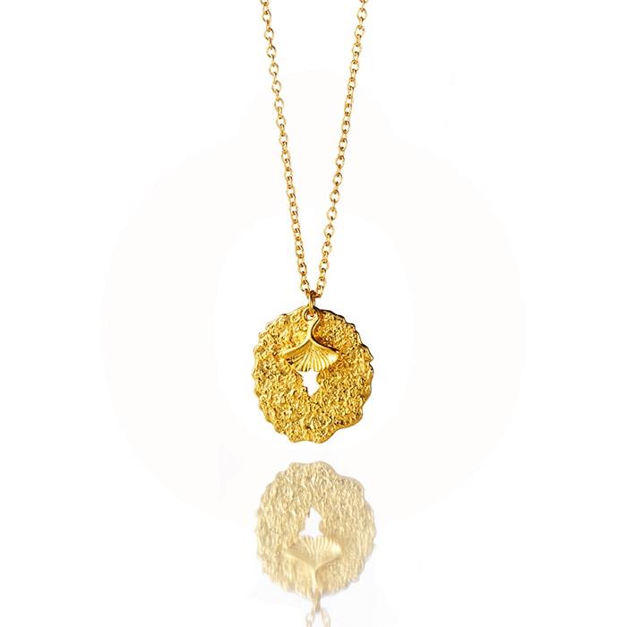 LuvaLu Jewellery - Ballena Halskæde - forgyldt sølv 686.018.09