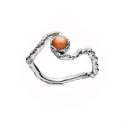 Maanesten - Binah Ring - sterlingsølv 4744c