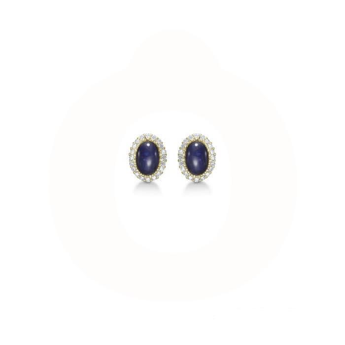 Mads Z - Royal Sapphire ørestikker - 14 karat guld 1514031