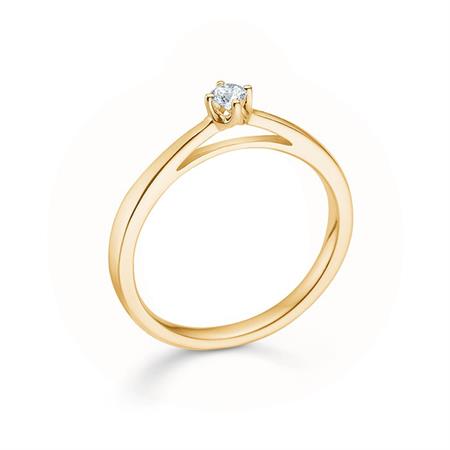 Mads.Z - Crown Ring - 14 karat guld m/brill. 1541609