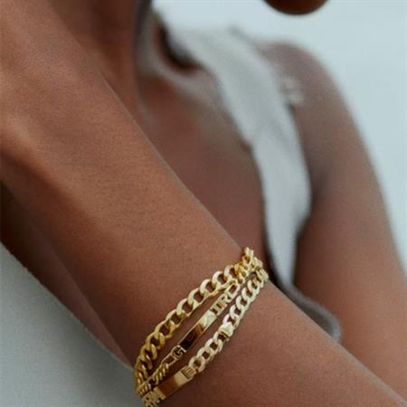 Maria Black - Girl Bracelet - forgyldt 400271YG