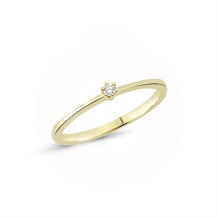 Vibholm - Passion for Diamonds Ring - 14 karat rødguld m/0,03 ct. 118930 003 RG