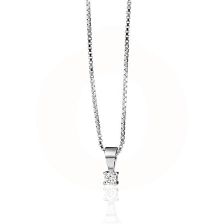 Vibholm - Passion for Diamonds Vedhæng - 14 karat hvidguld m/0,14 ct.