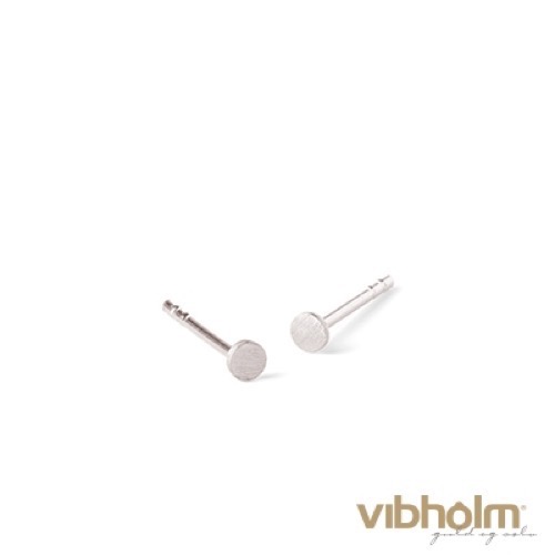 Pernille Corydon Micro Coin Earstick sølv E-003-s