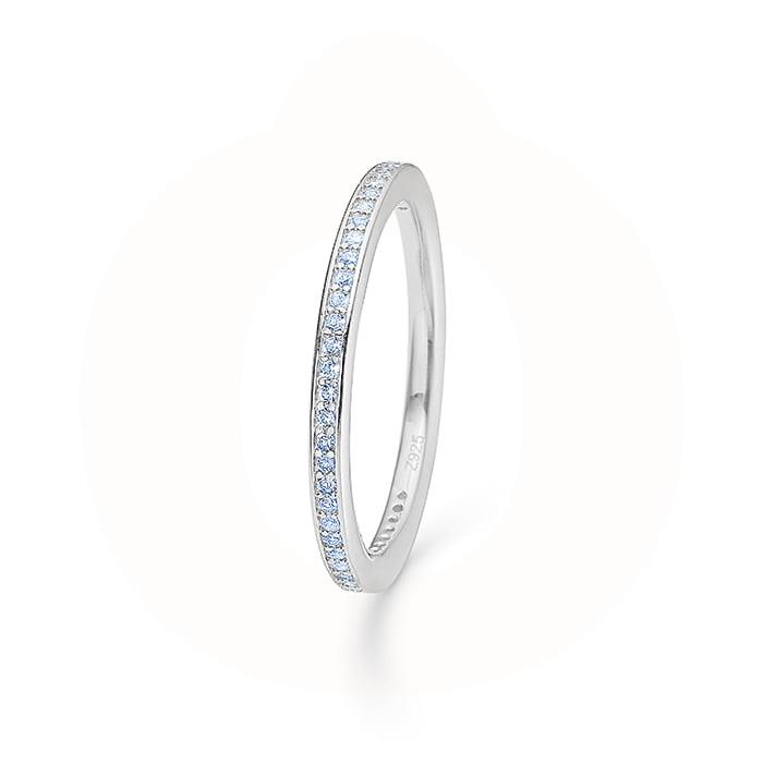 Precious Peak - Blue Rainbow Ring - sterlingsølv 8147072
