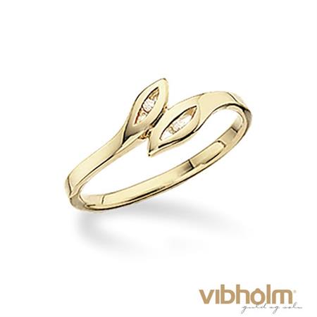 Scrouples - Ring - 8 kt. guld 710853