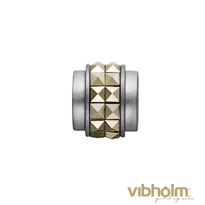 STORY - Nitte charm - sort sølv 6408756