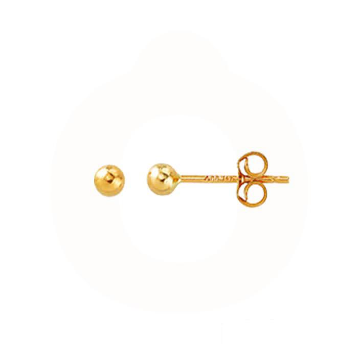 Vibholm GULD - Kugle ørestikker - 8 karat guld BSC4/BE0003MM-V