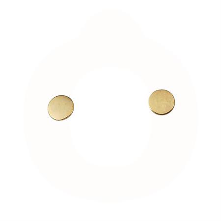Vibholm GULD - Plain dot ørestikker - 9kt guld FE0796-2