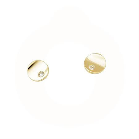 Vibholm - Dot ørestikker - 14 karat guld FE1361