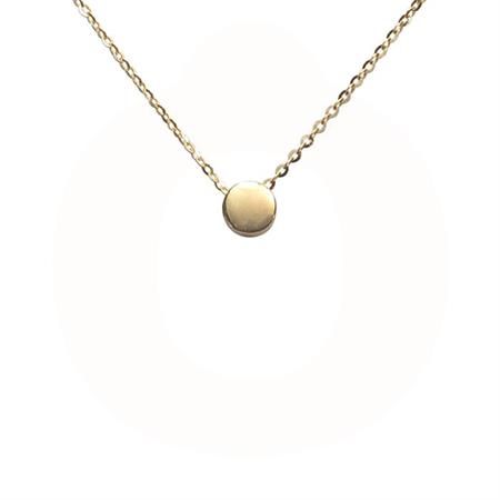 Vibholm - Coin halskæde - 9 karat guld NC0092
