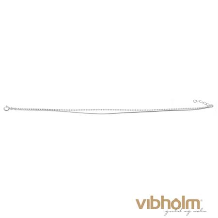 Vibholm - Ankelkæde - sterlingsølv O26501