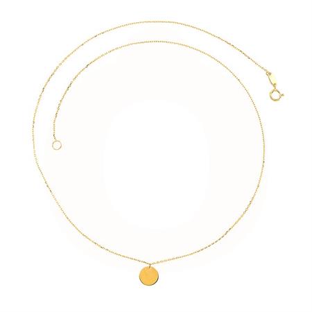 Vibholm GULD - Plade halskæde - 8 karat guld X4FOR12N0072