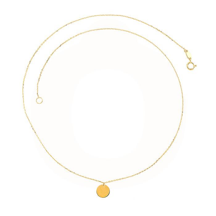 Vibholm GULD - Plade halskæde - 8 karat guld X4FOR12N0072