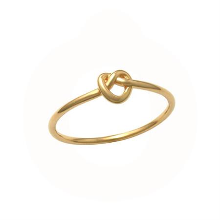 Vibholm - Love Knot ring - 9 karat guld ST45384