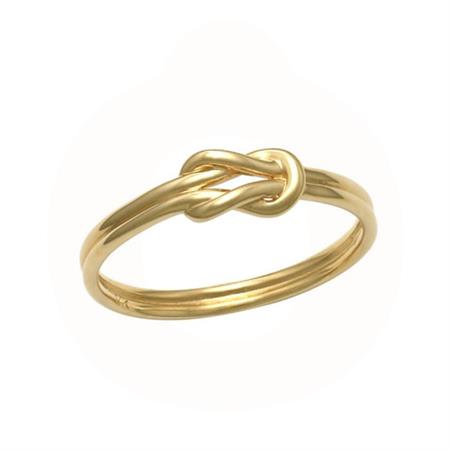 Vibholm - Knob ring - 9 karat guld ST45956